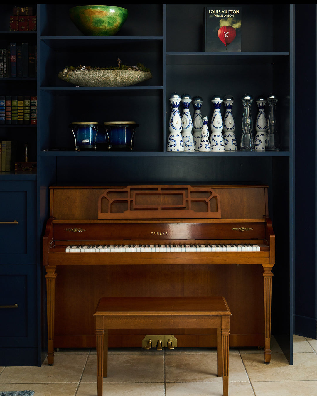 Piano in the CASA LOCÈ Vineyards